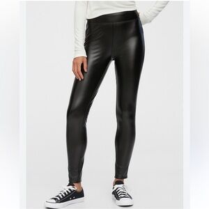 Gap High Rise Faux Leather Leggings